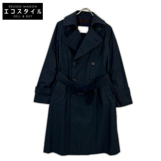 AL III Navy Trench Coat XXS Men's