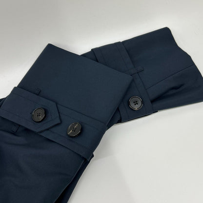 AL III Navy Trench Coat XXS Men's