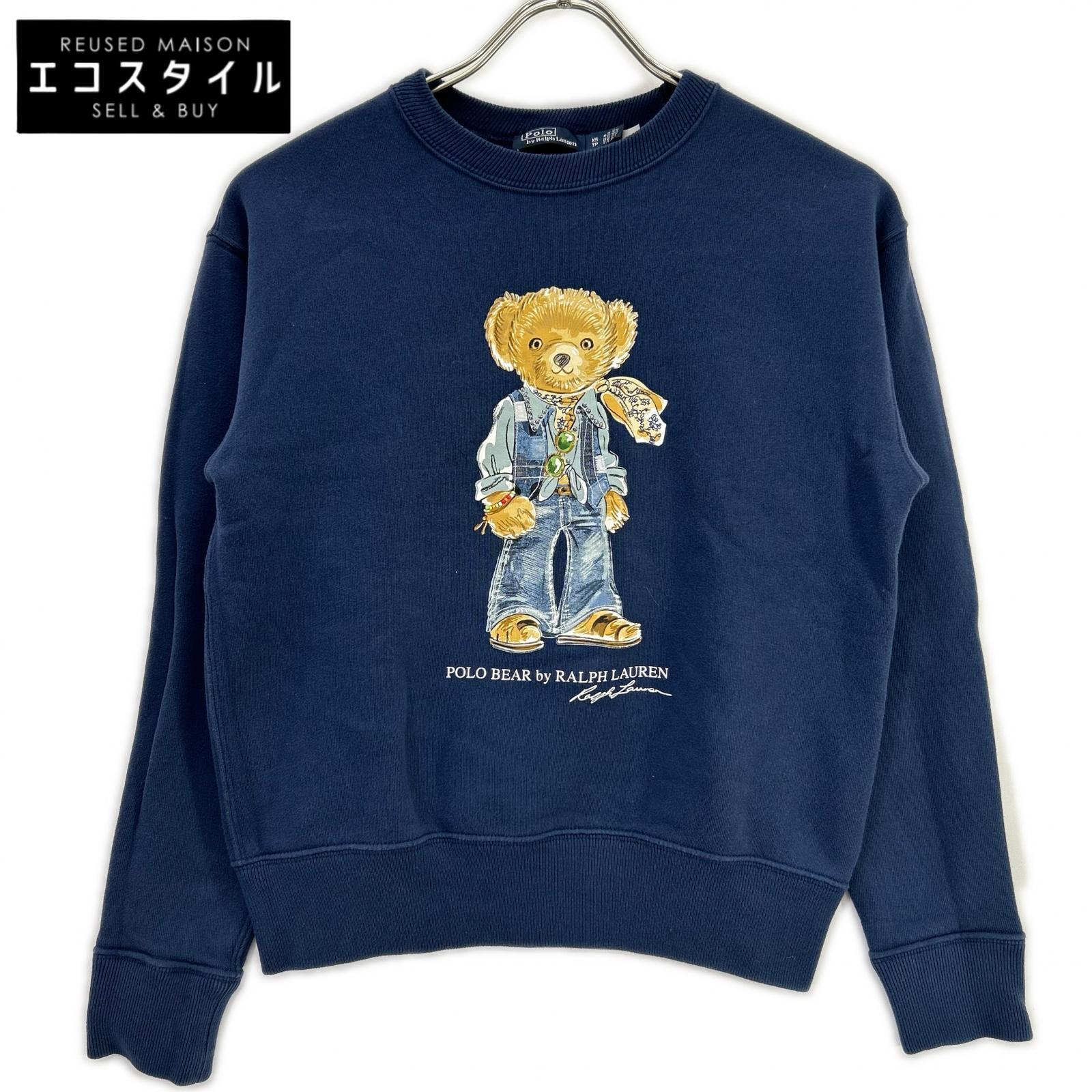 POLO RALPH LAUREN 保罗拉夫劳伦 海军蓝小熊卫衣 上衣