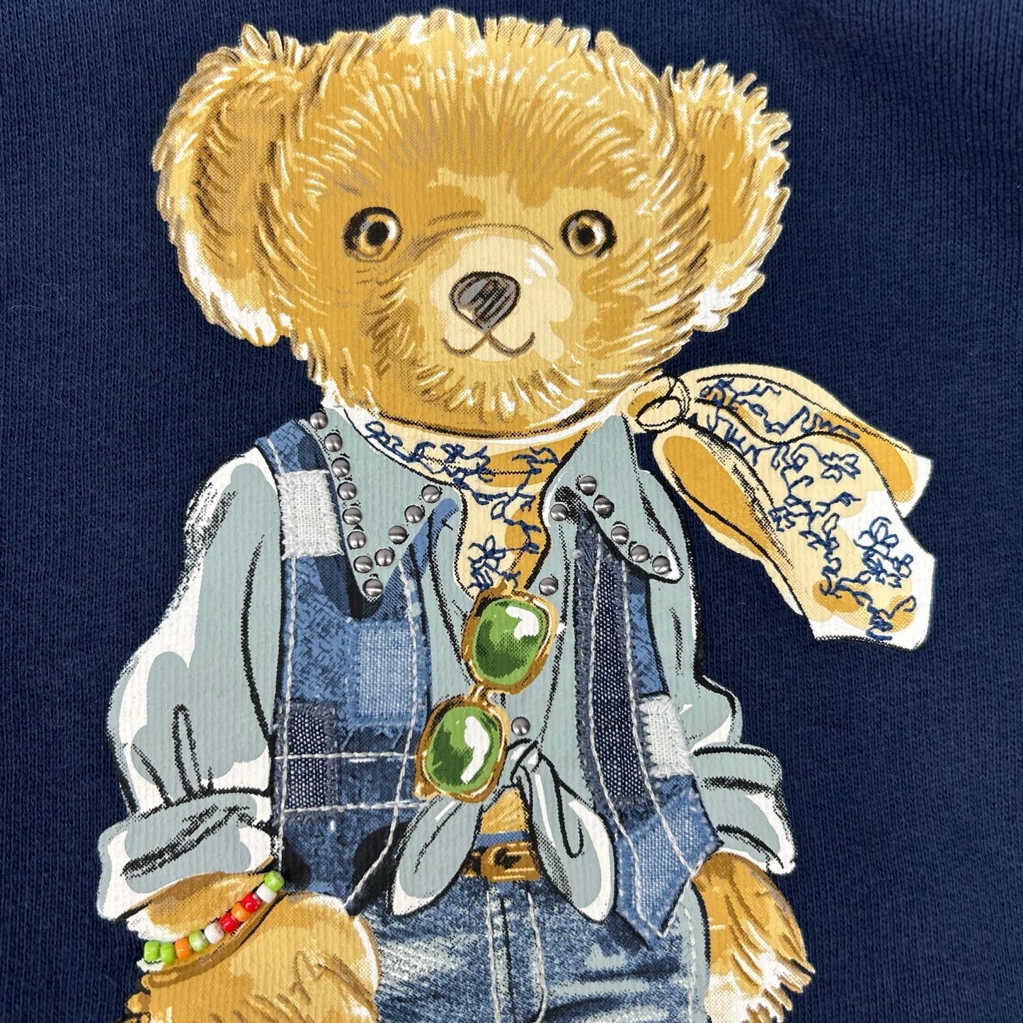 POLO RALPH LAUREN 保罗拉夫劳伦 海军蓝小熊卫衣 上衣