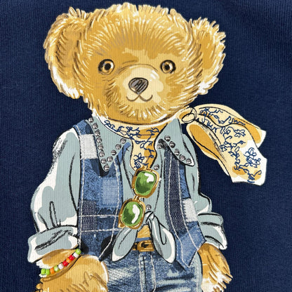 POLO RALPH LAUREN 保罗拉夫劳伦 海军蓝小熊卫衣 上衣