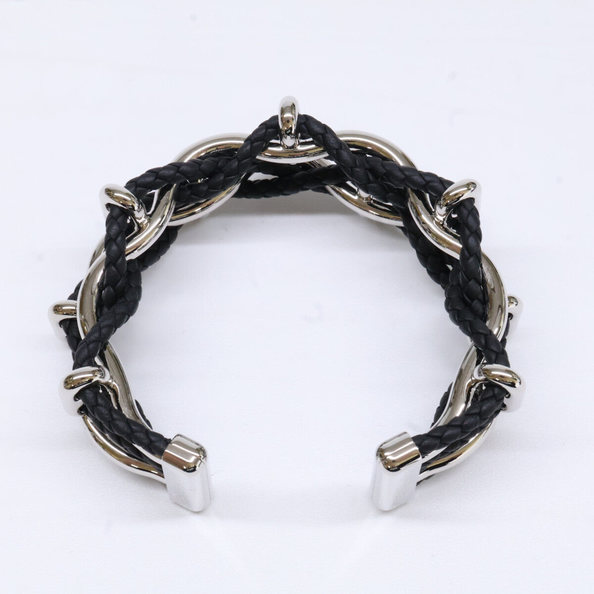 HERMES エルメス 新品同様 100130FP Double Egee bracelet エジェ
