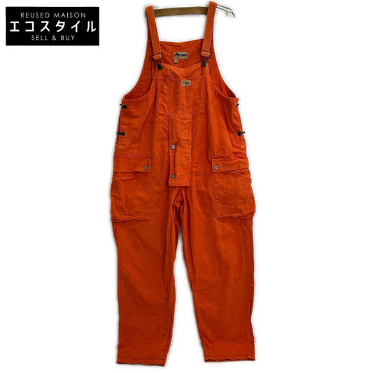 NIGEL CABOURN ナイジェルケーボン LYBROライブロ 8039-13-50510 オレンジ オーバーオール オーバーオール オールインワン