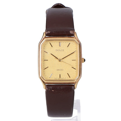 SEIKO セイコー DOLCEドルチェ 8N41-5150 18KT金無垢ケースクォーツ 腕時計