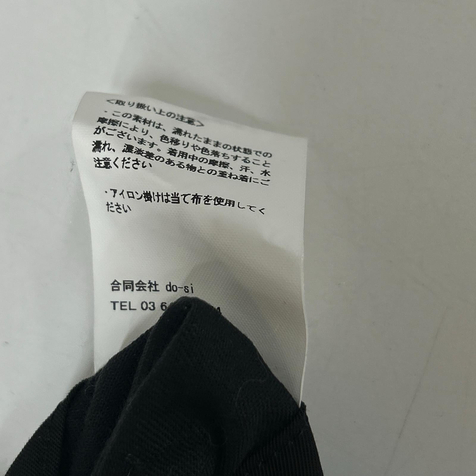 IRENISA イレニサ IH-21SS-P005ーCS ブラック タックワイド パンツ ボトムス