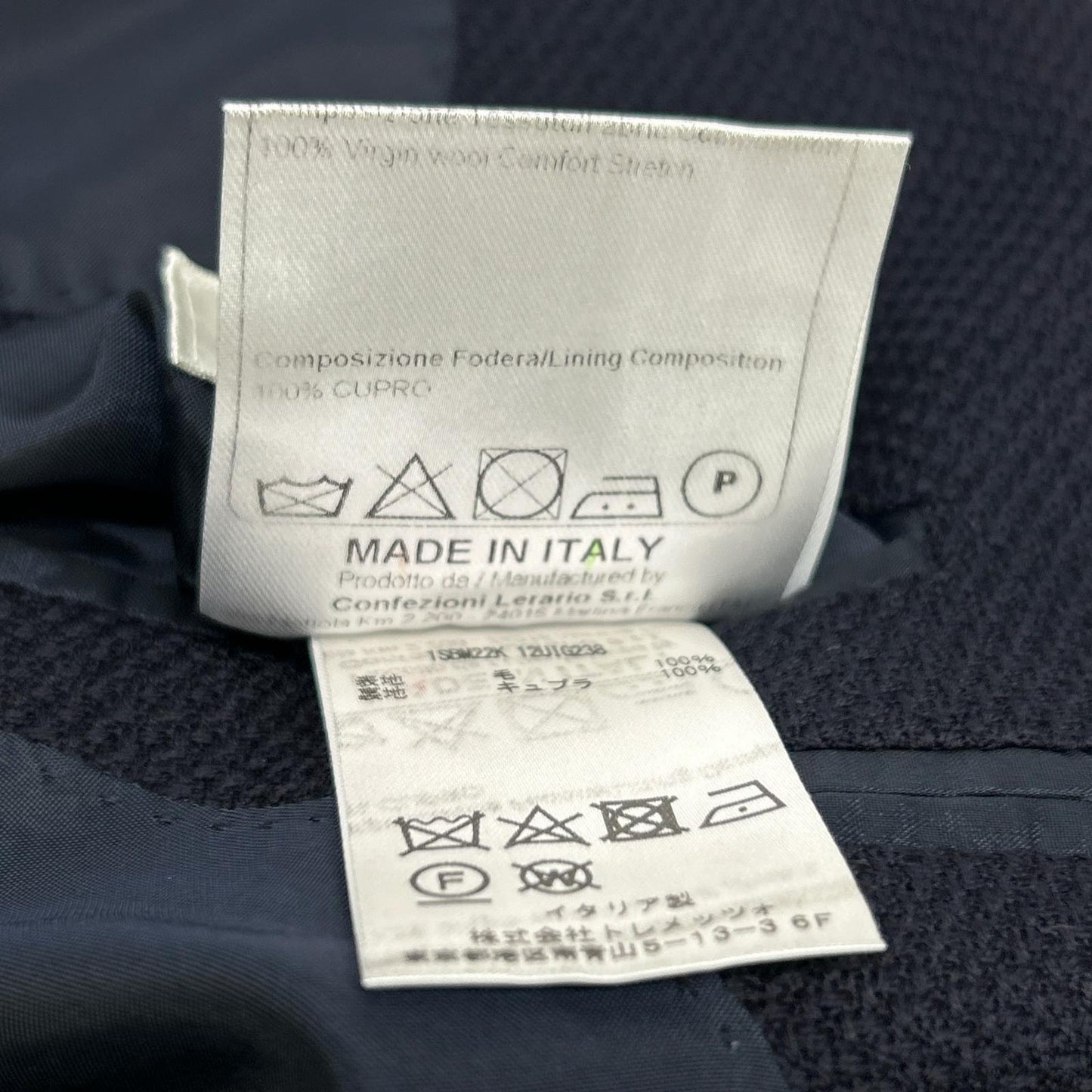 TAGLIATORE タリアトーレ 1SBM22K Brilla per il gusto別注2Bジャケット ジャケット