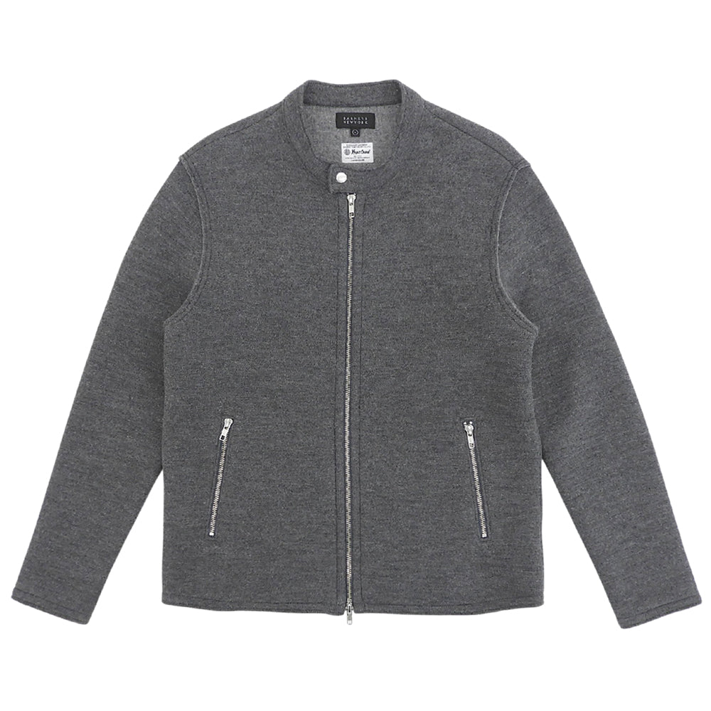 BARNEYSNEWYORK バーニーズニューヨーク ニットジャケット メンズ グレー L 2109261 ジャケット ジャケット