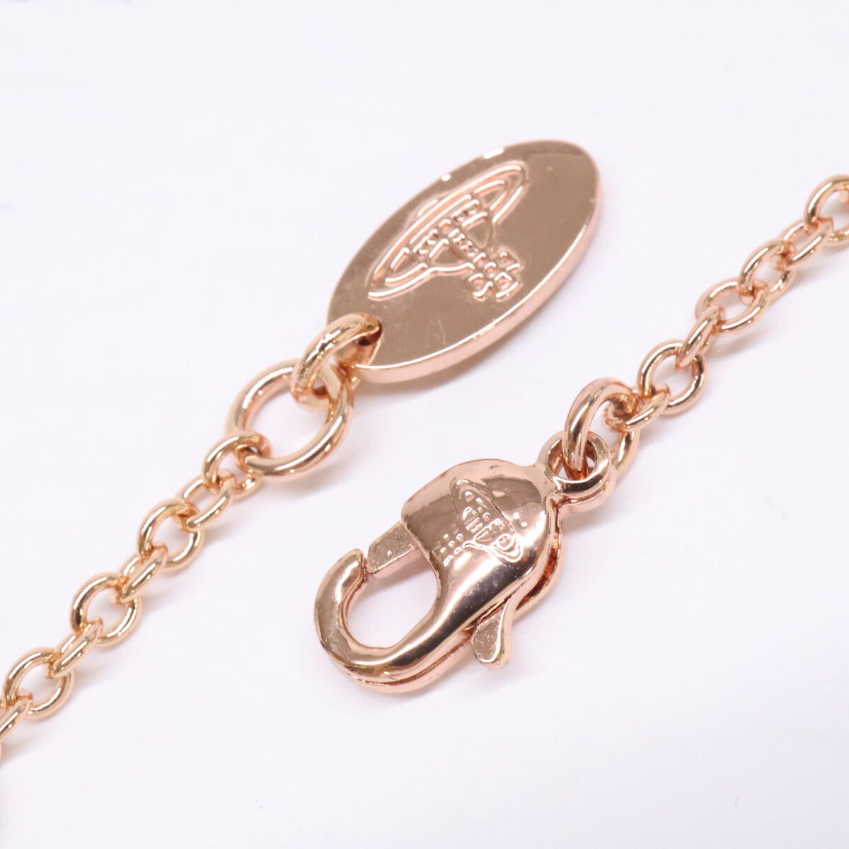 VivienneWestwood ヴィヴィアンウエストウッド 【美品】63020052-02G118 MAYFAIR BAS RELIEF メイフェア バス レリーフ オーブ ラインストーン ネックレス