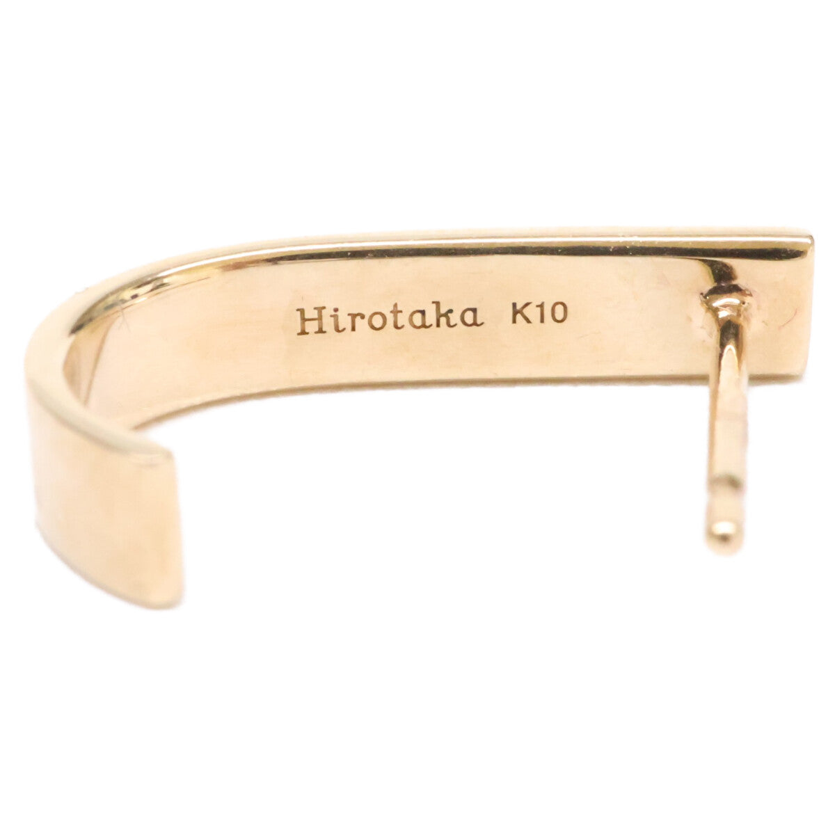 HIROTAKA ヒロタカ 【美品】K10 片耳 シングル ピアス