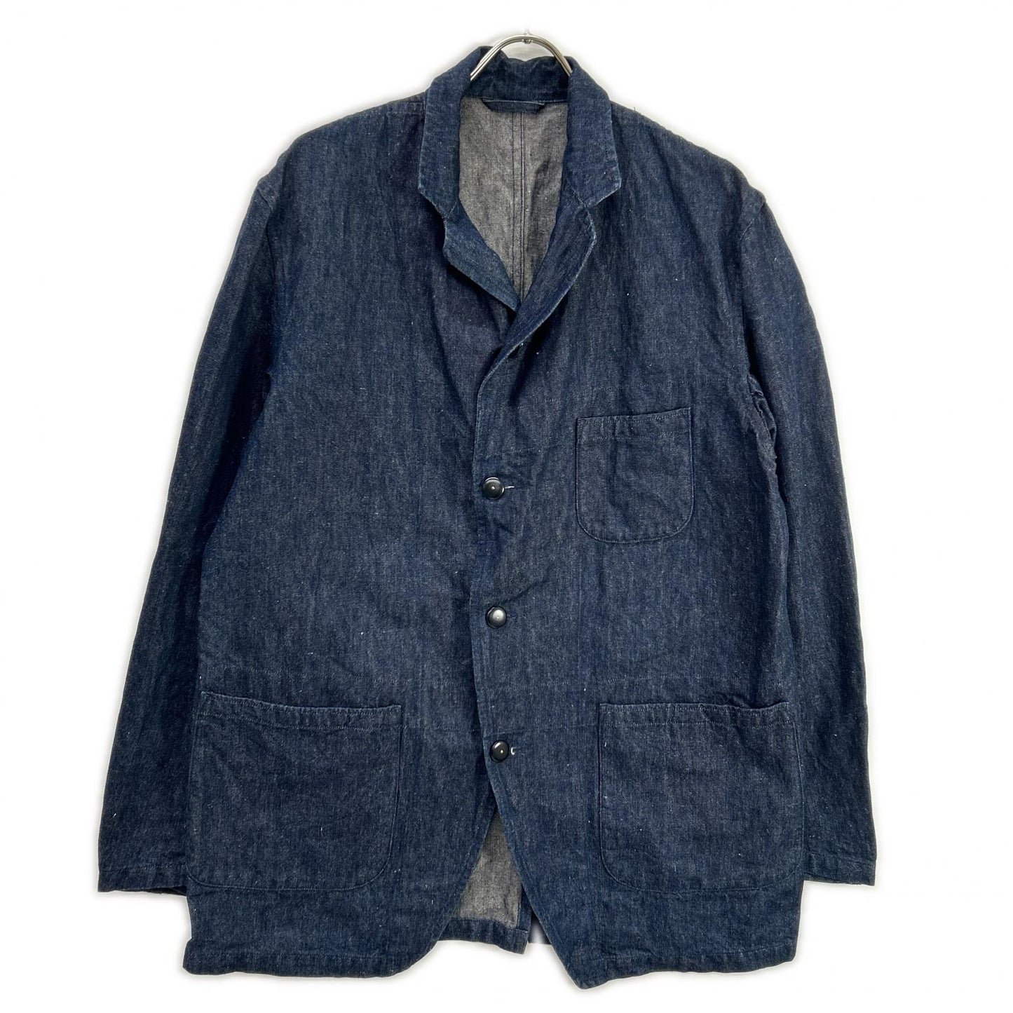 NIGEL CABOURN 尼格尔·卡本 8042-00-80010 INDIGO DENIM 靛蓝牛仔布 医院夹克 夹克