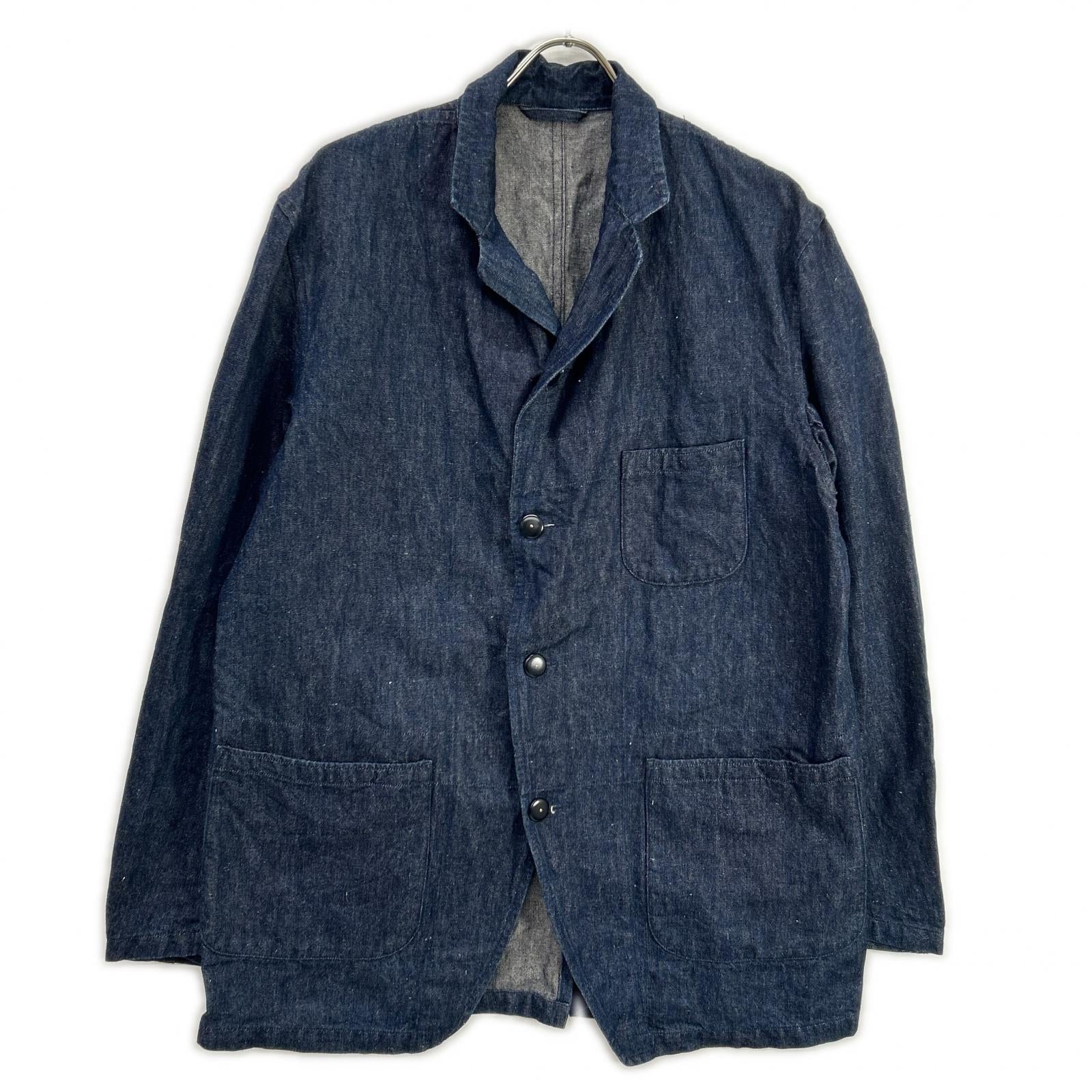 NIGEL CABOURN 尼格尔·卡本 8042-00-80010 INDIGO DENIM 靛蓝牛仔布 医院夹克 夹克