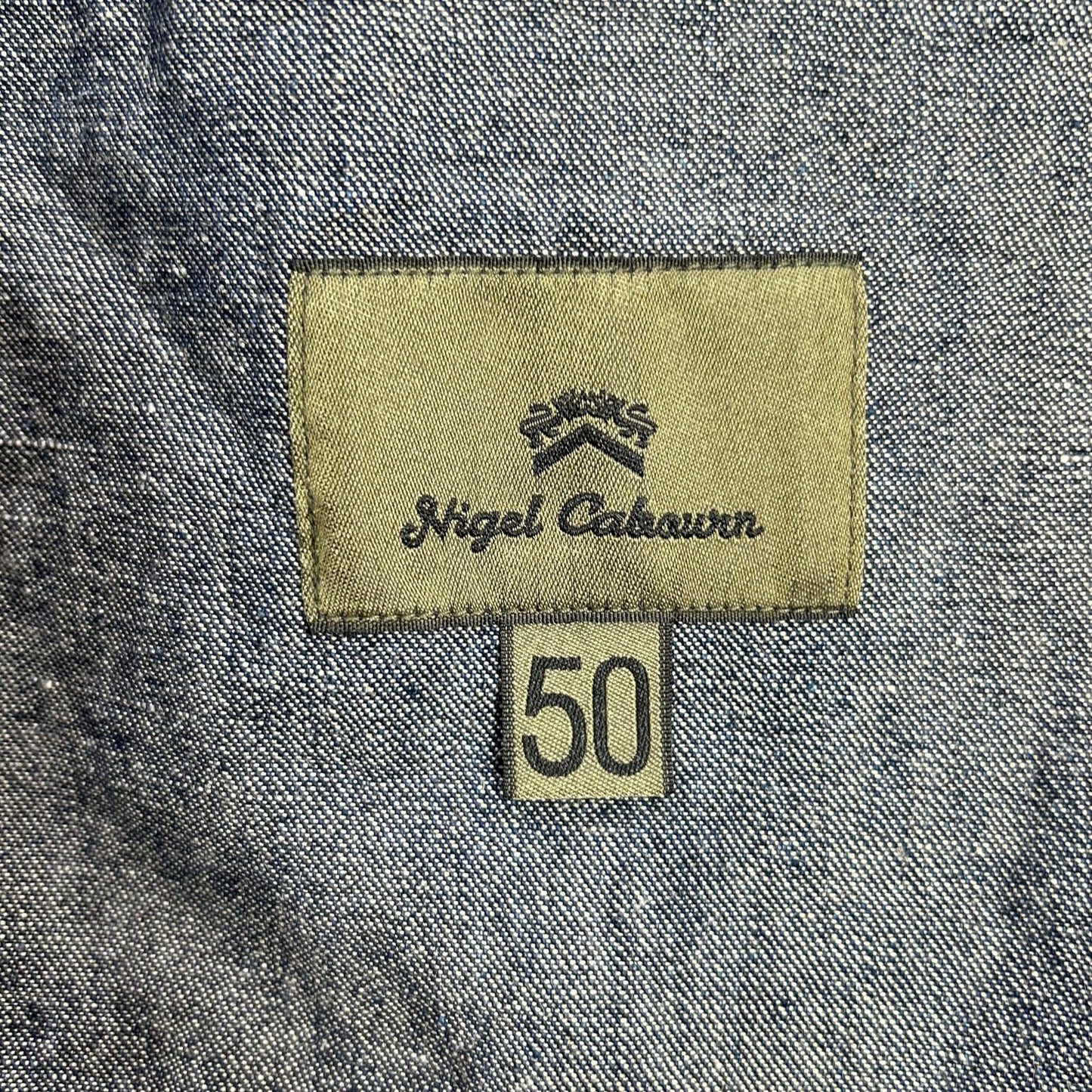 NIGEL CABOURN ナイジェルケーボン 8042-00-80010 インディングデニム ホスピタルジャケット ジャケット