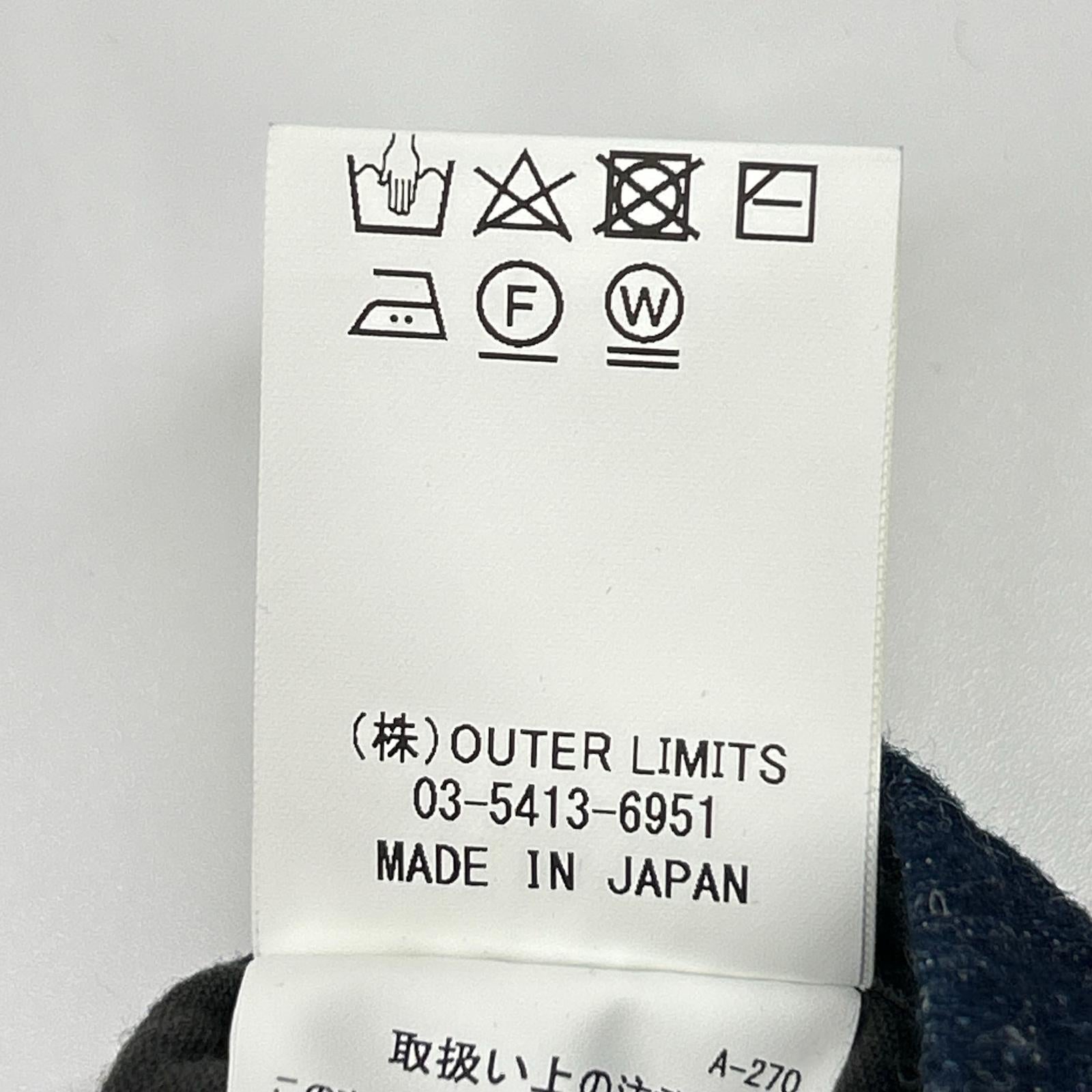 NIGEL CABOURN 尼格尔·卡本 8042-00-80010 INDIGO DENIM 靛蓝牛仔布 医院夹克 夹克