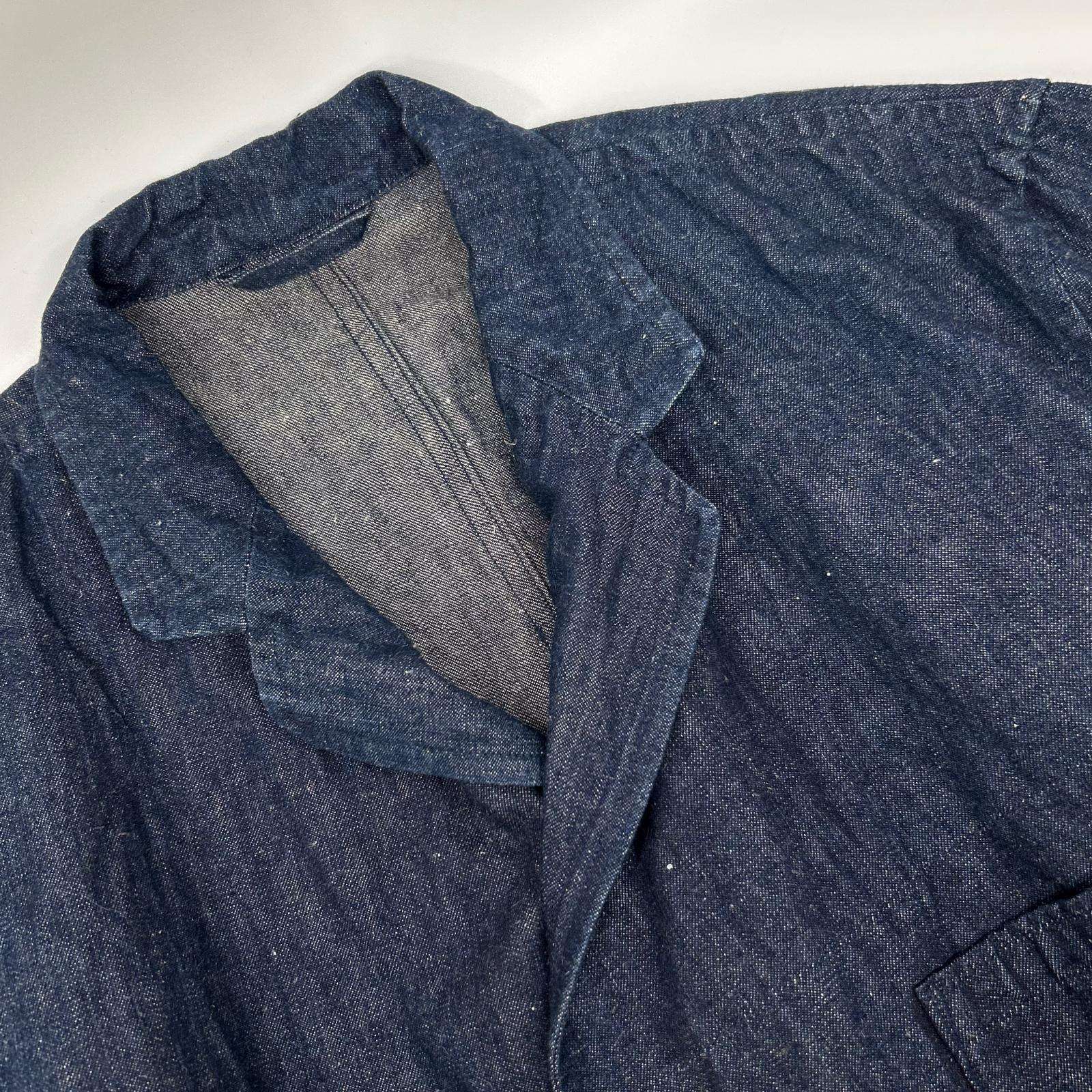 NIGEL CABOURN 尼格尔·卡本 8042-00-80010 INDIGO DENIM 靛蓝牛仔布 医院夹克 夹克