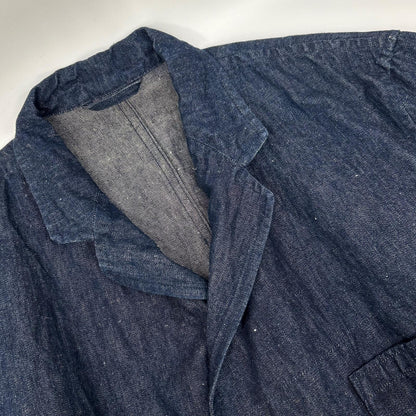 NIGEL CABOURN 尼格尔·卡本 8042-00-80010 INDIGO DENIM 靛蓝牛仔布 医院夹克 夹克