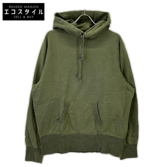 NIGEL CABOURN ナイジェルケーボン 8044-00-20045 カーキスウェットパーカー トップス