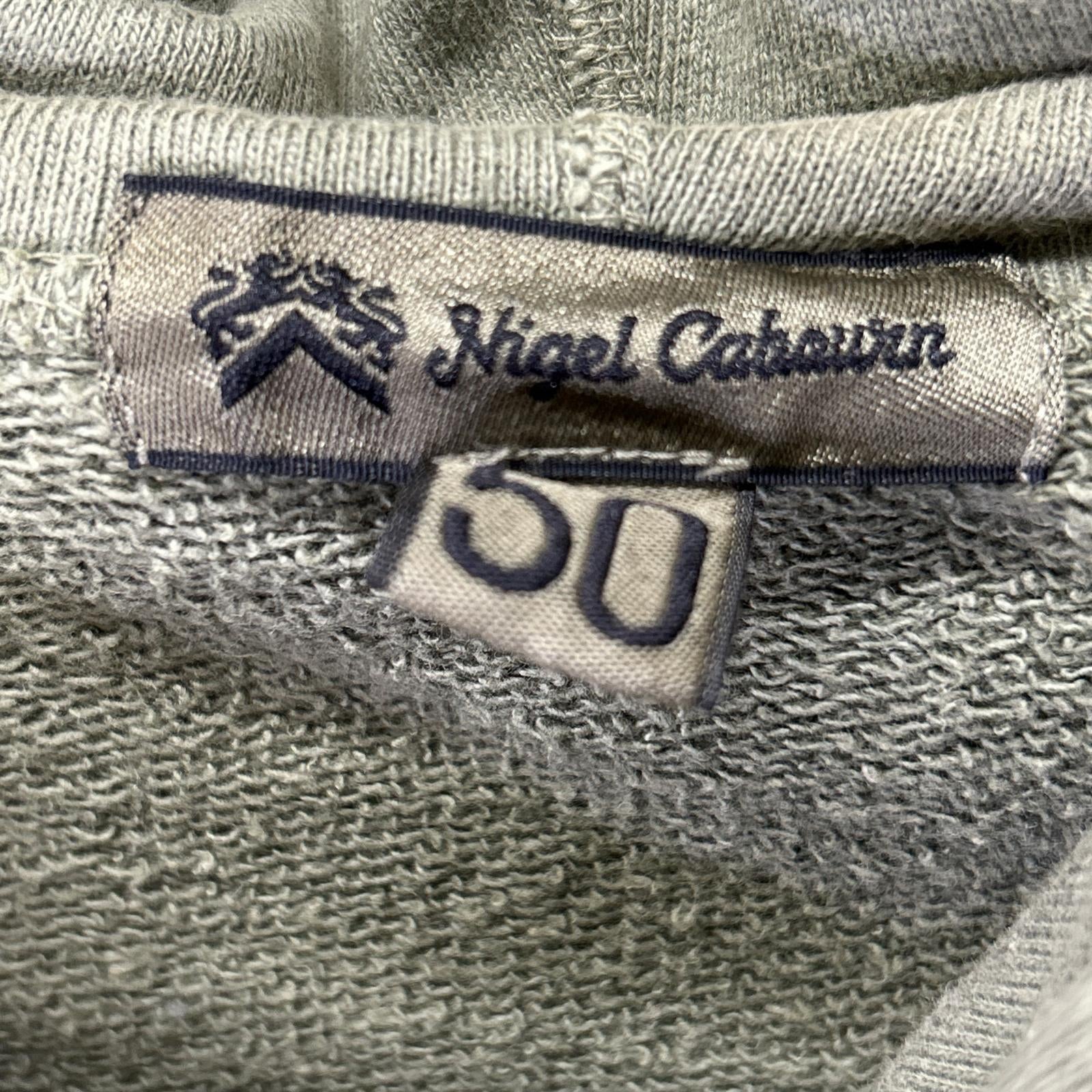 NIGEL CABOURN ナイジェルケーボン 8044-00-20045 カーキスウェットパーカー トップス