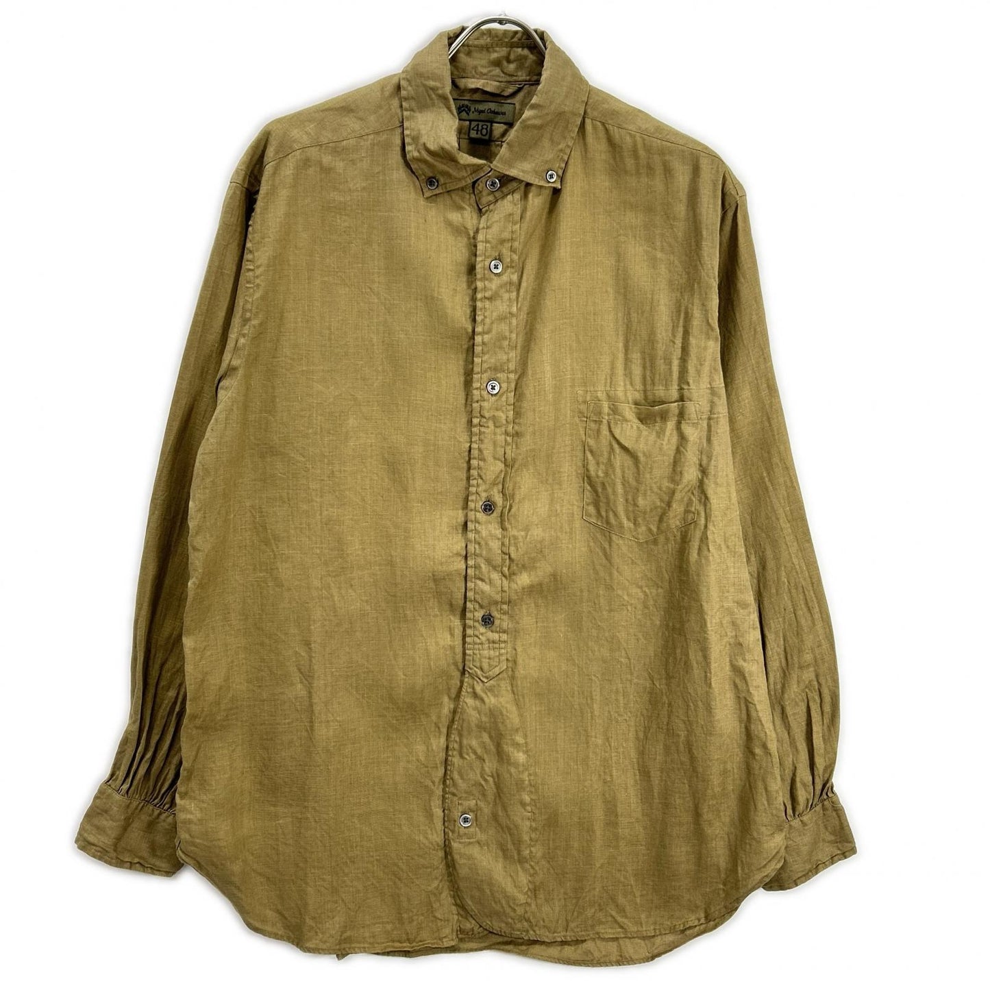 NIGEL CABOURN 奈杰尔卡伯恩 8046-00-10005 卡其色 英式军官衬衫 上衣