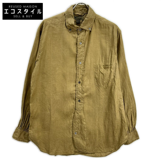 NIGEL CABOURN ナイジェルケーボン 8046-00-10005 カーキ BRITISH OFFICER'S SHIRT トップス