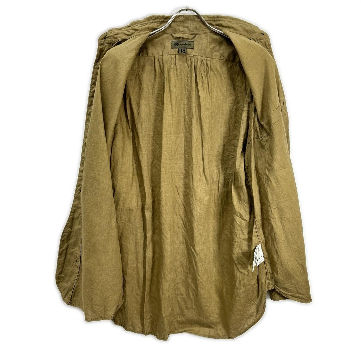 NIGEL CABOURN 奈杰尔卡伯恩 8046-00-10005 卡其色 英式军官衬衫 上衣