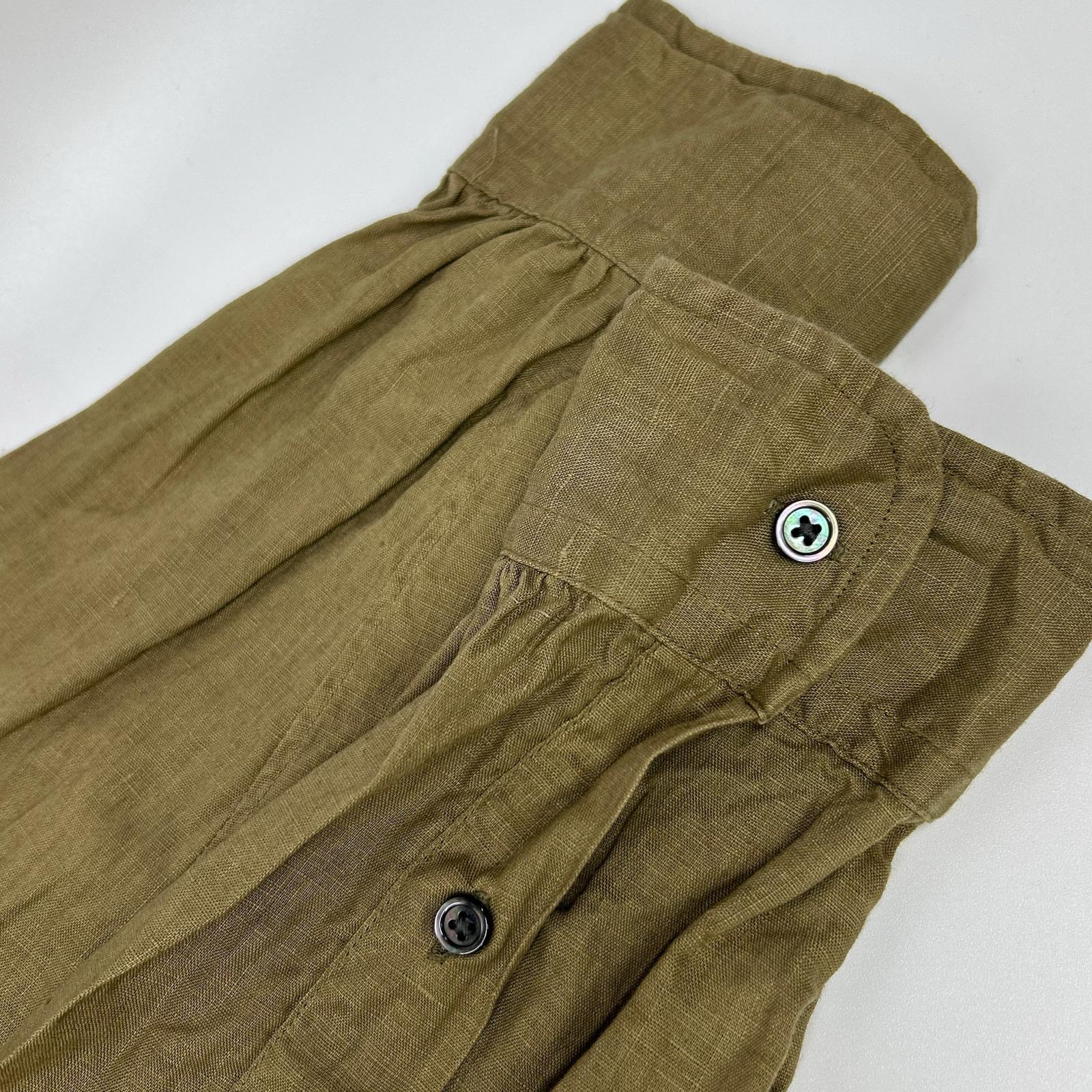 NIGEL CABOURN 奈杰尔卡伯恩 8046-00-10005 卡其色 英式军官衬衫 上衣