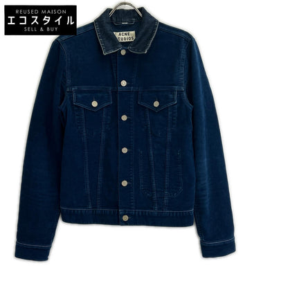 ACNE STUDIOS Acne Studios JAM ALCHE UW13 Indigo Denim Jacket