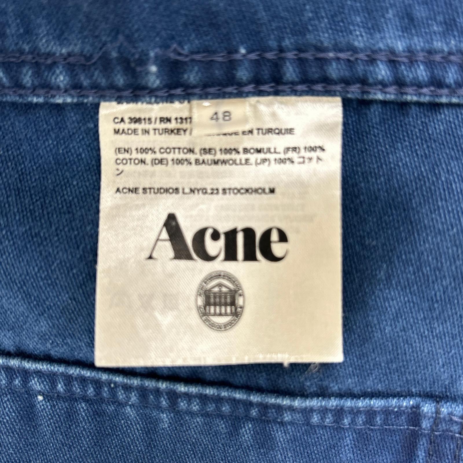 ACNE STUDIOS Acne Studios JAM ALCHE UW13 Indigo Denim Jacket