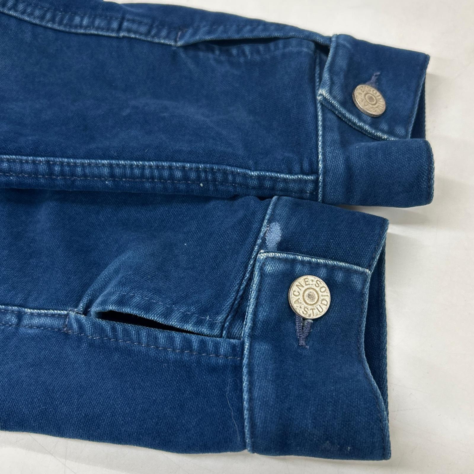 ACNE STUDIOS Acne Studios JAM ALCHE UW13 Indigo Denim Jacket