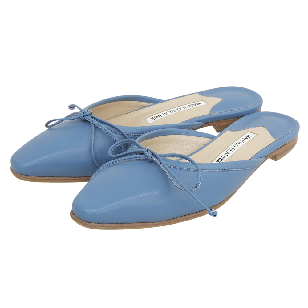 MANOLO BLAHNIK マノロブラニク 未使用 BALLERIMU バレリム フラット