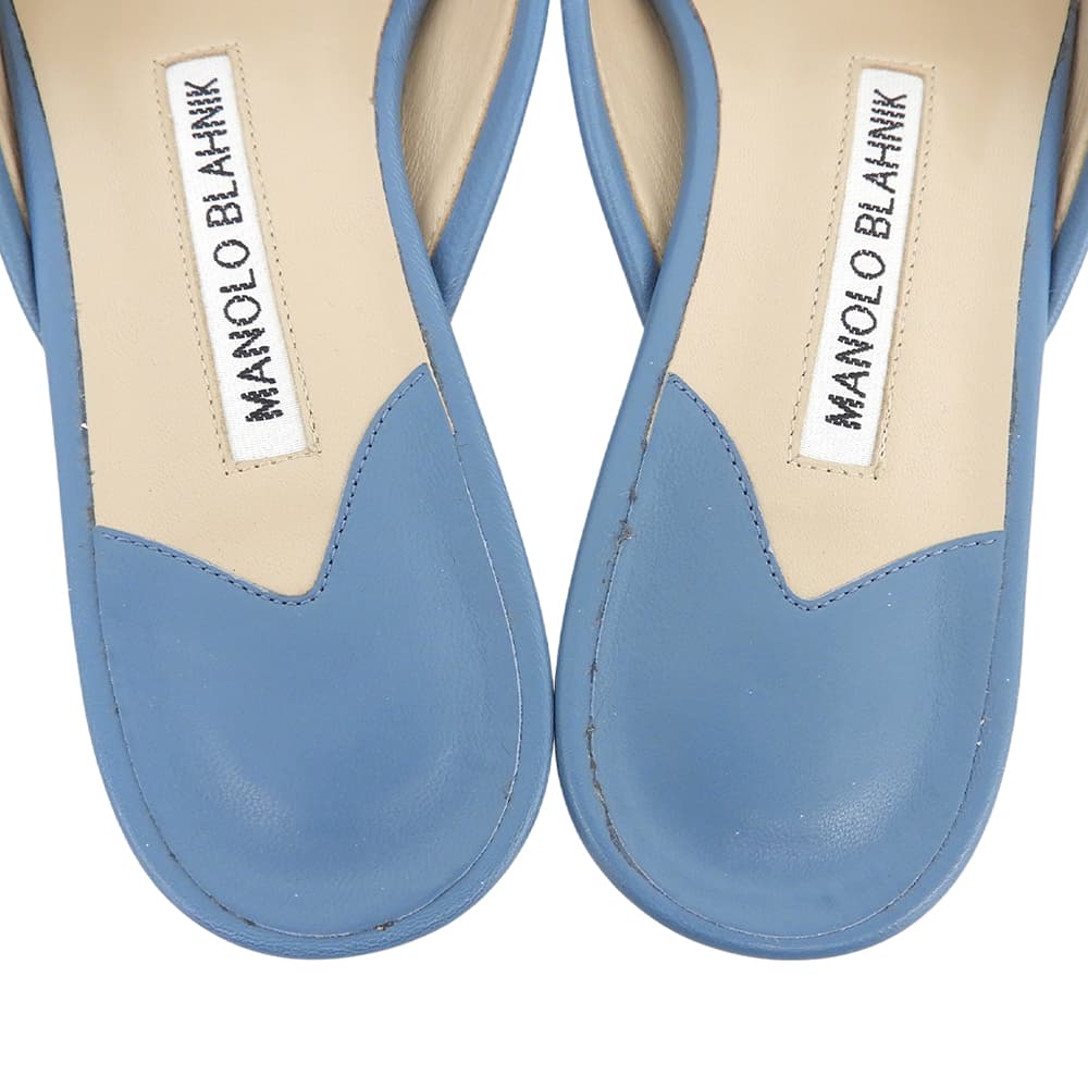 MANOLO BLAHNIK マノロブラニク 未使用 BALLERIMU バレリム フラット