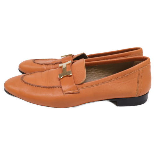 HERMES エルメス Hバックル ローファー シューズ