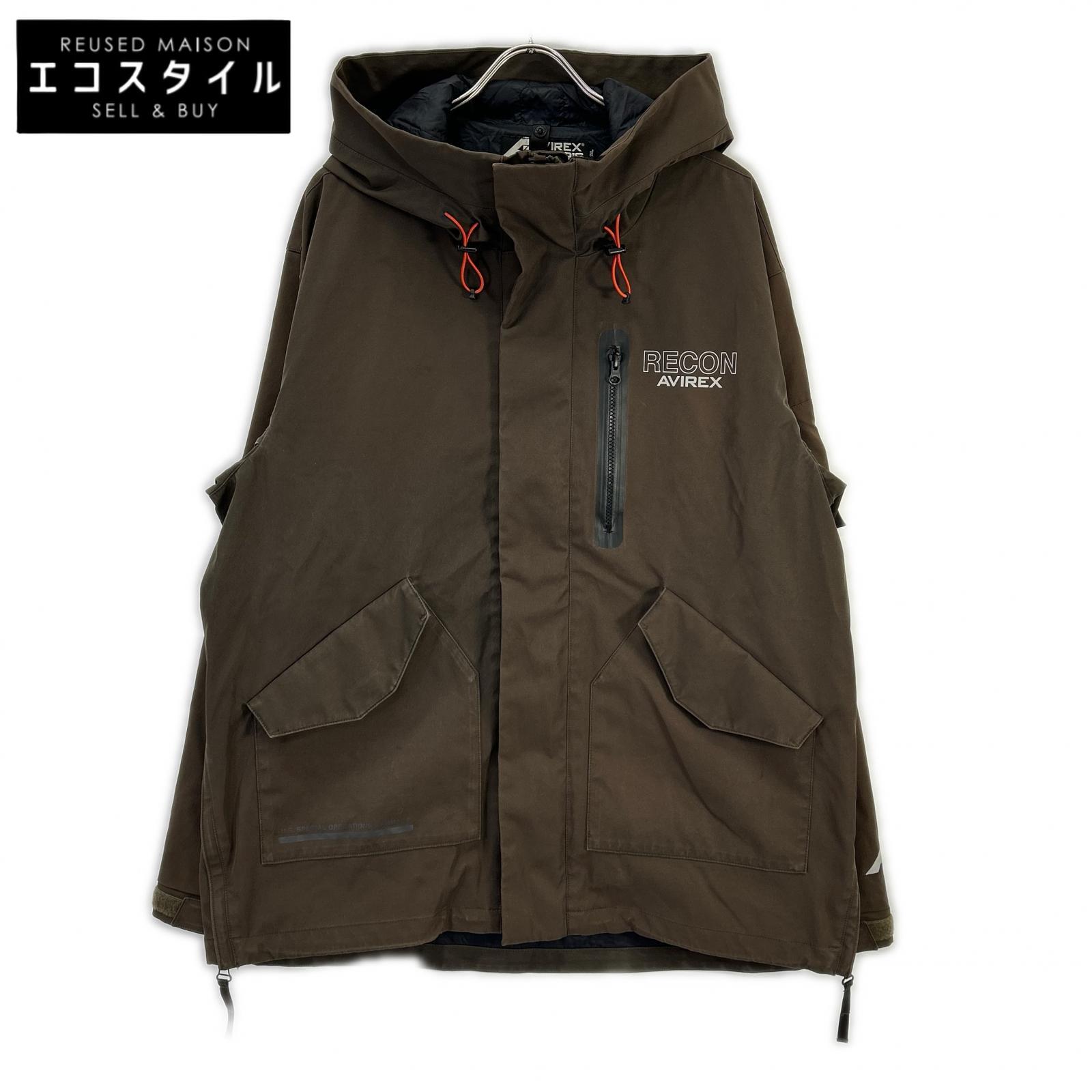 AVIREX アヴィレックス 6112140 カーキ FLYER'S 3WAY CWU パーカー ジャケット