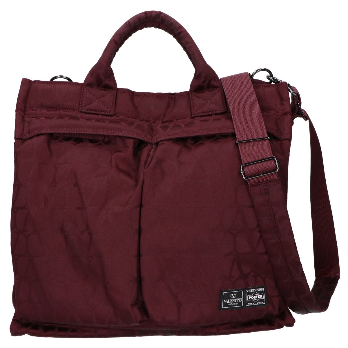PORTER ポーター x ヴァレンティノ ガラヴァーニ トワルイコノグラフ 2WAY VERTICAL TOTE BAG ヘルメットバッグ トートバッグ
