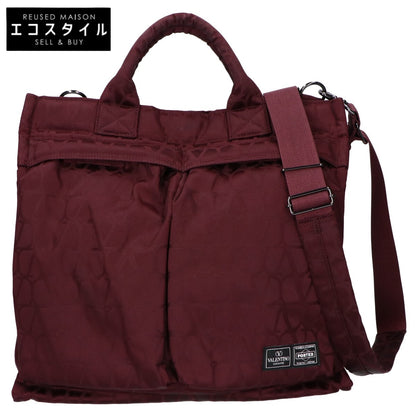 PORTER ポーター x ヴァレンティノ ガラヴァーニ トワルイコノグラフ 2WAY VERTICAL TOTE BAG ヘルメットバッグ トートバッグ