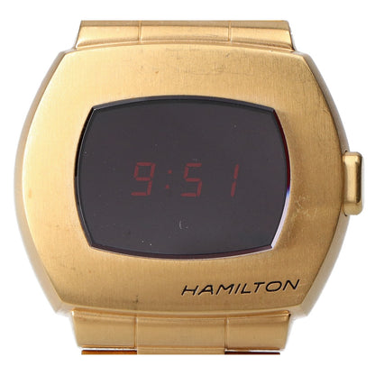 HAMILTON ハミルトン H52424130 ゴールド アメリカンクラシック デジタル腕時計 腕時計
