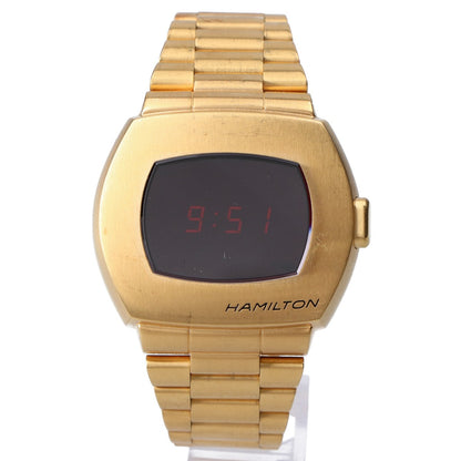 HAMILTON ハミルトン H52424130 ゴールド アメリカンクラシック デジタル腕時計 腕時計