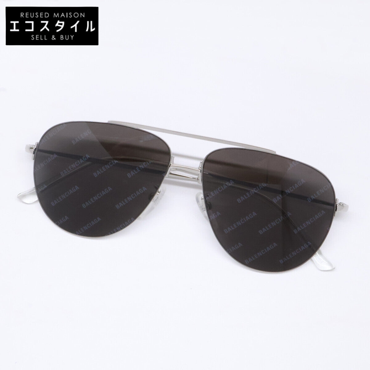 BALENCIAGA バレンシアガ BB0013S 004 ロゴレンズ ティアドロップ サングラス