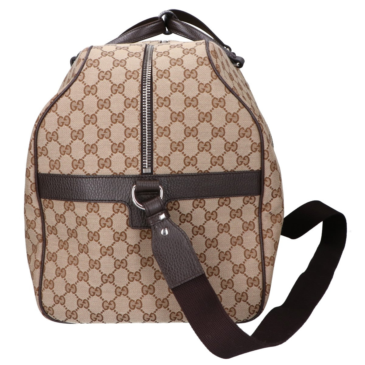 GUCCI グッチ 美品 610105 GGキャンバス ボストンバッグ