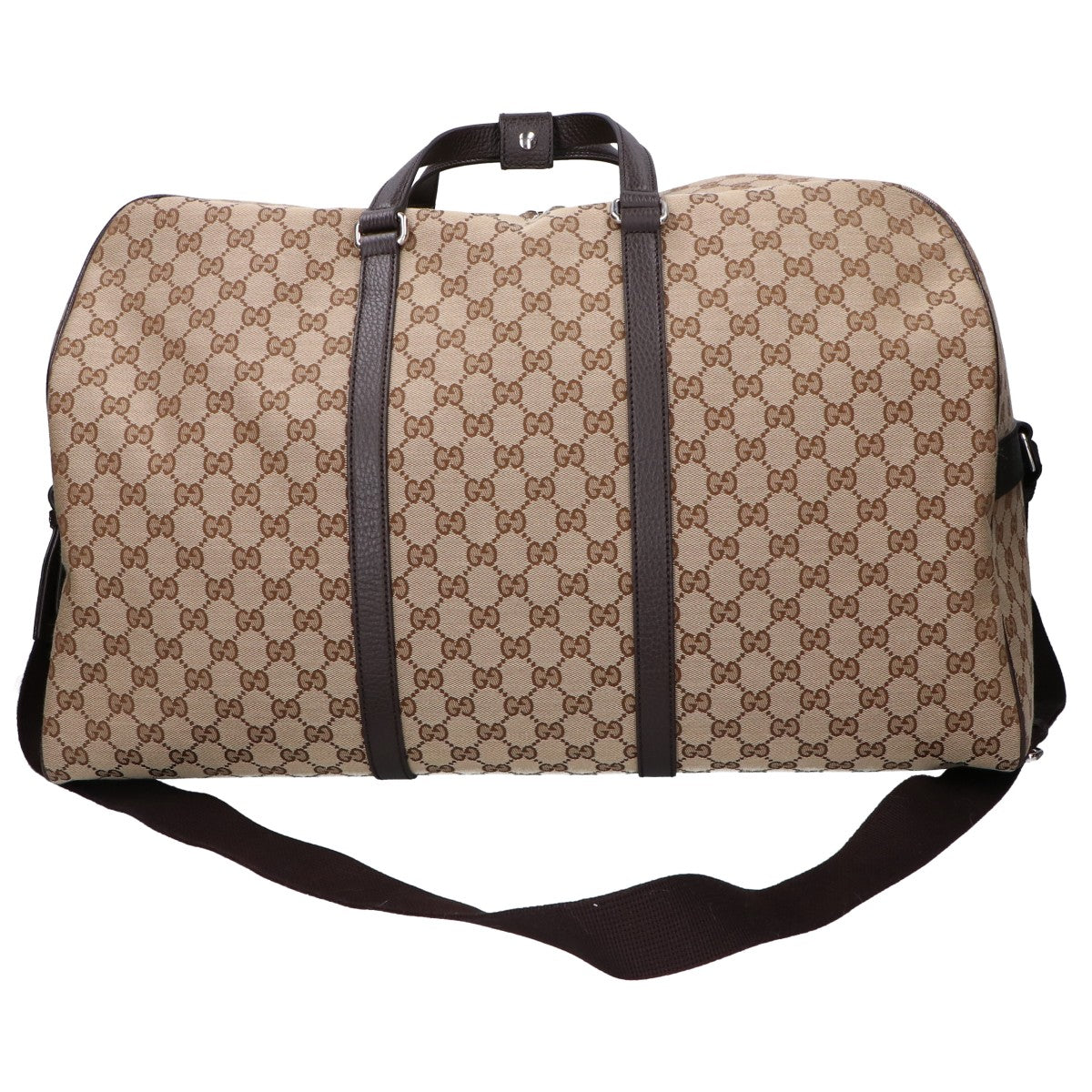 GUCCI グッチ 美品 610105 GGキャンバス ボストンバッグ