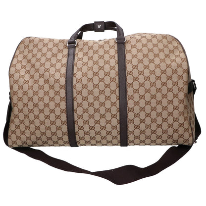 GUCCI グッチ 美品 610105 GGキャンバス ボストンバッグ
