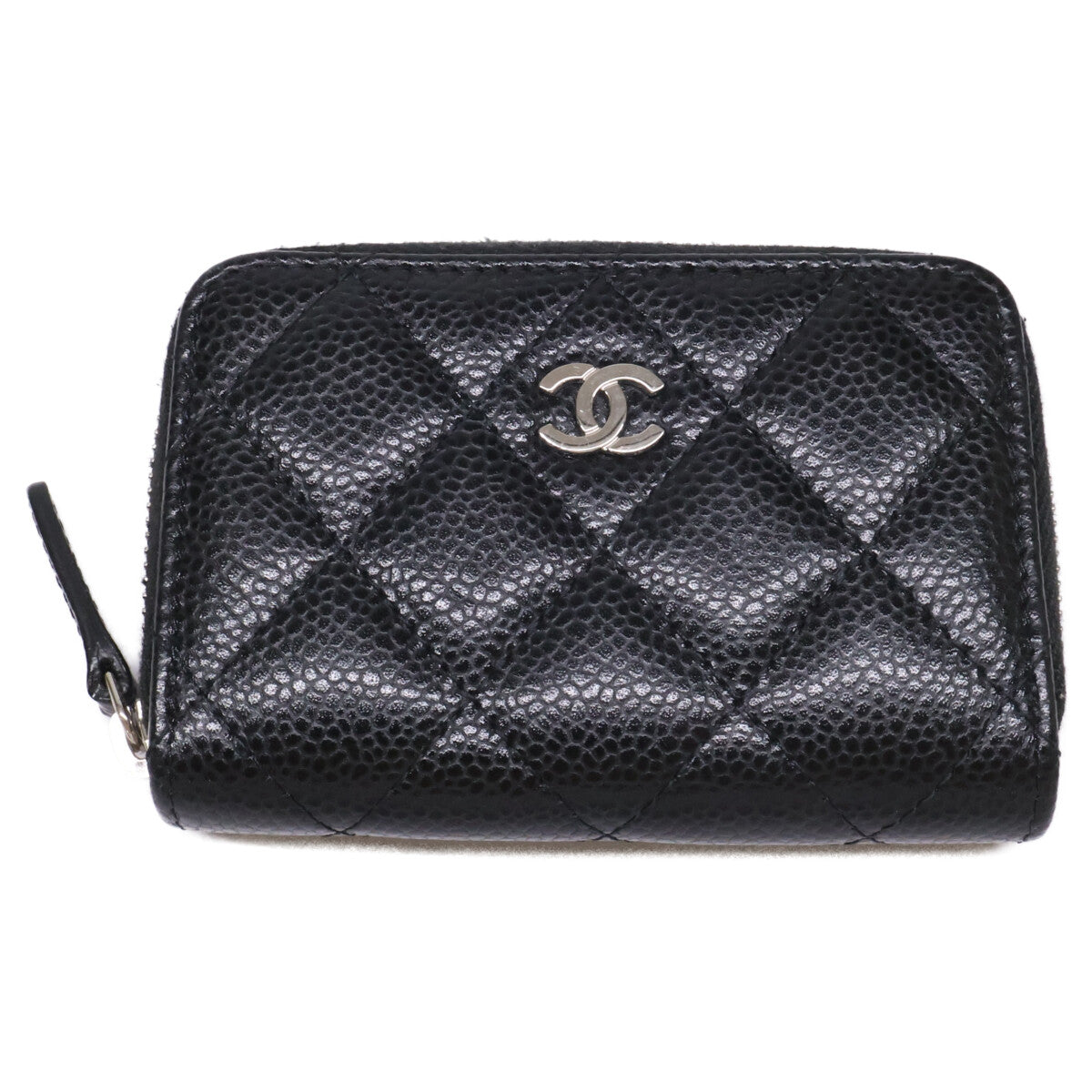 CHANEL シャネル 31番台 AP0216 キャビアスキン クラシック ジップ コインパース コインケース