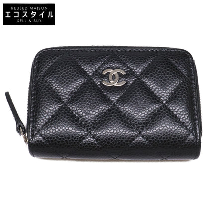 CHANEL シャネル 31番台 AP0216 キャビアスキン クラシック ジップ コインパース コインケース