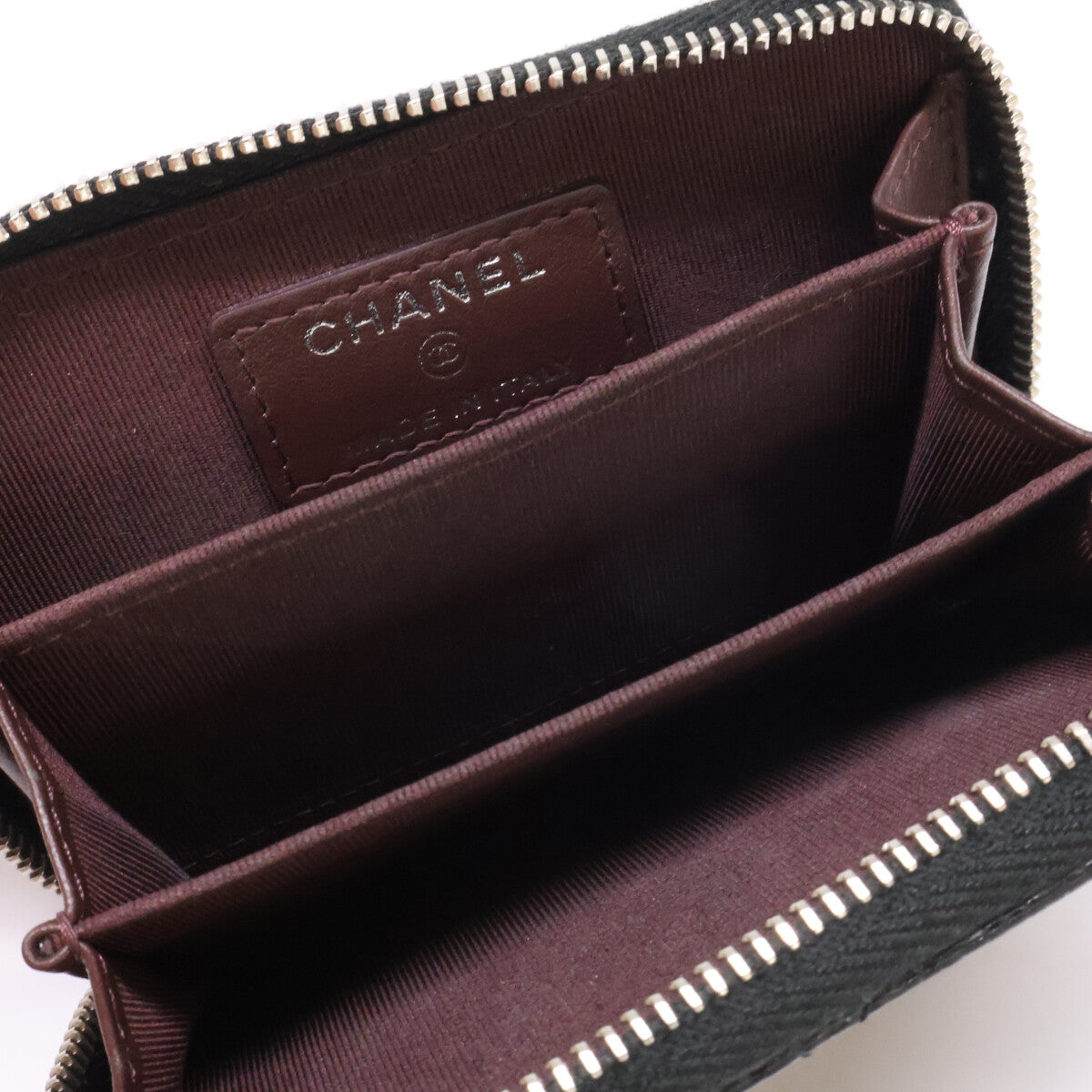 CHANEL シャネル 31番台 AP0216 キャビアスキン クラシック ジップ コインパース コインケース