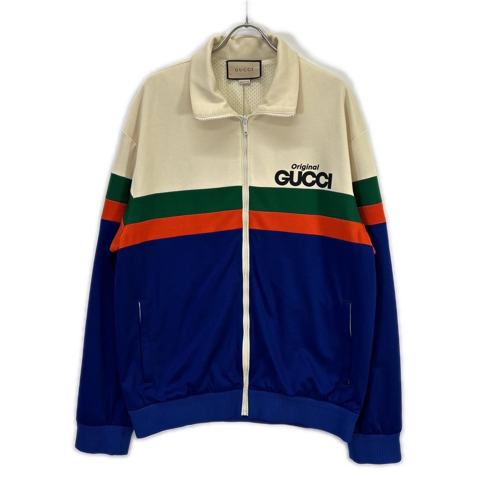 GUCCI グッチ 673297 ロゴプリント トラックジャケット ジャケット