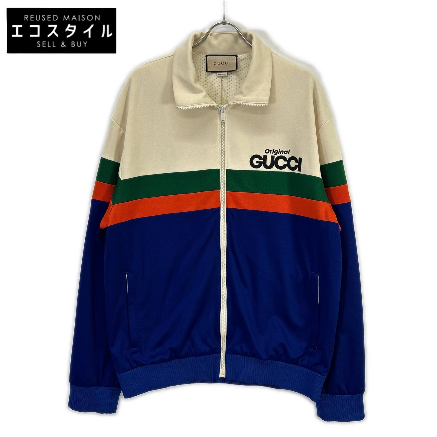GUCCI グッチ 673297 ロゴプリント トラックジャケット ジャケット