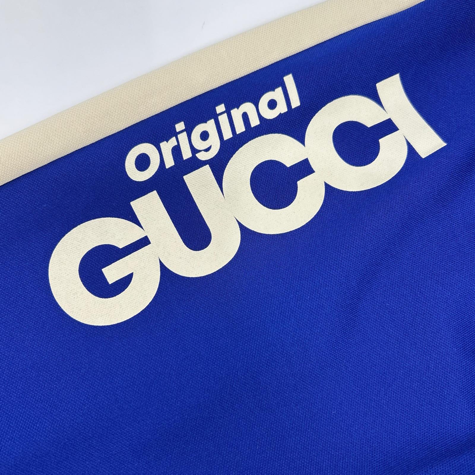 GUCCI グッチ 673755 ブルー トラックパンツ ボトムス
