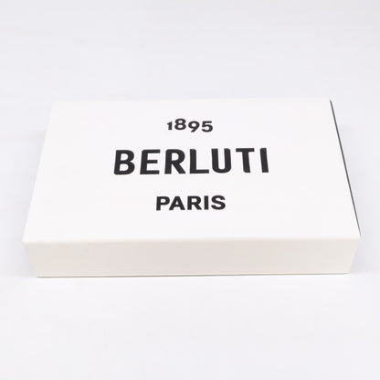 berluti ベルルッティ 新品同様 カリグラフィ ヴェネチア カーフレザー イタウバ ロングジップウォレット 長財布（小銭入れあり）