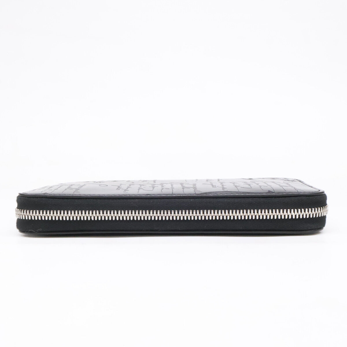 berluti ベルルッティ 新品同様 カリグラフィ ヴェネチア カーフレザー イタウバ ロングジップウォレット 長財布（小銭入れあり）