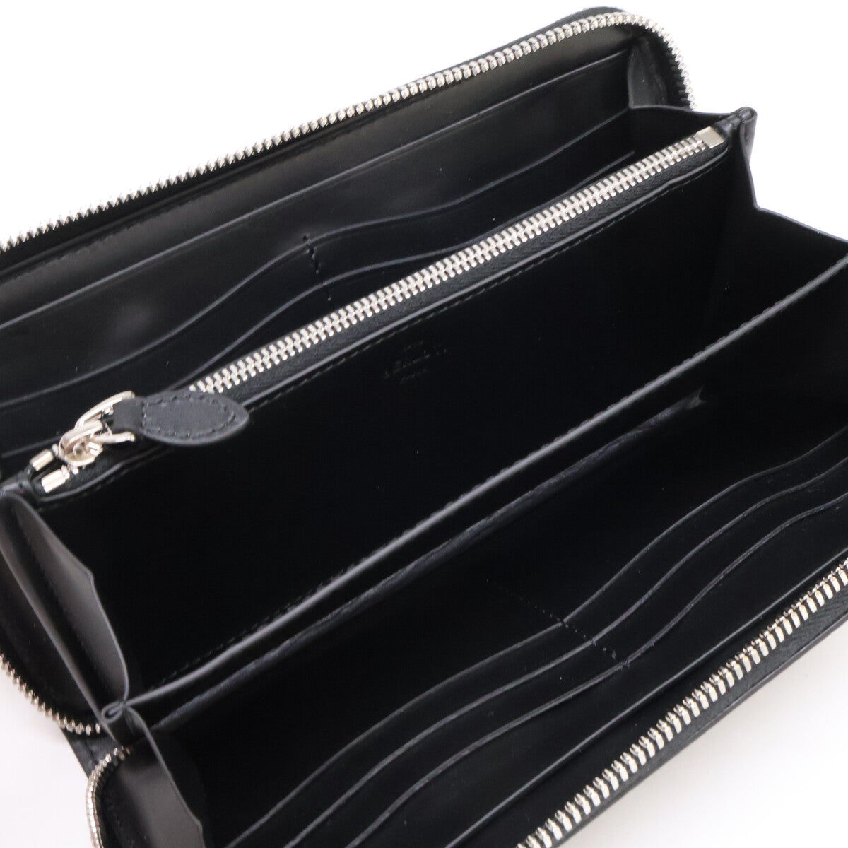 berluti ベルルッティ 新品同様 カリグラフィ ヴェネチア カーフレザー イタウバ ロングジップウォレット 長財布（小銭入れあり）