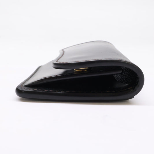 WILDSWANS 【Like New】TONGUE/HC(SD)/BK Tongue Cordovan/Saddle Pull-Up Coin Case